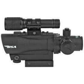 BSA TACT WPN 30mm Red Dot Sight includes a one-piece mount